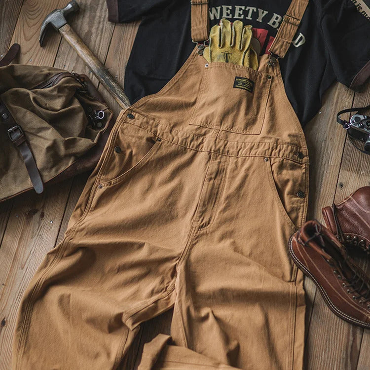 Henri™ | Salopette marrone rustico