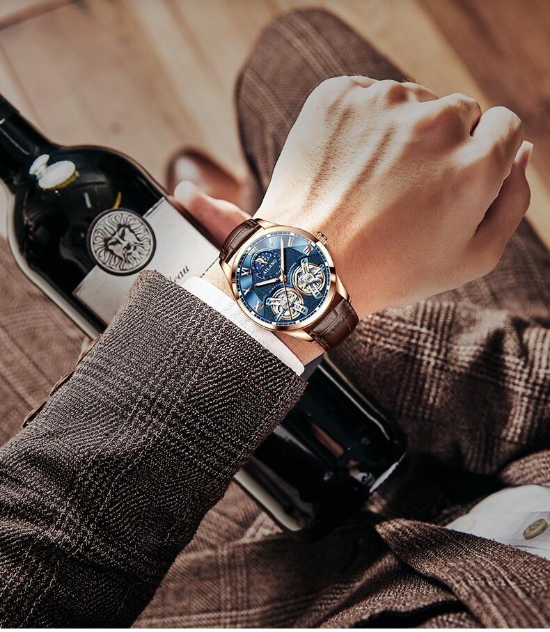 Tourbillon Design™ Orologio Meccanico da Affari™ - Olsen & Olsen
