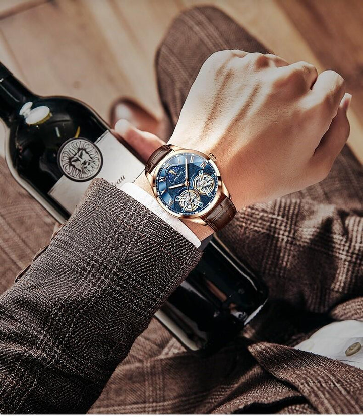 Tourbillon Design™ Orologio Meccanico da Affari™ - Olsen & Olsen