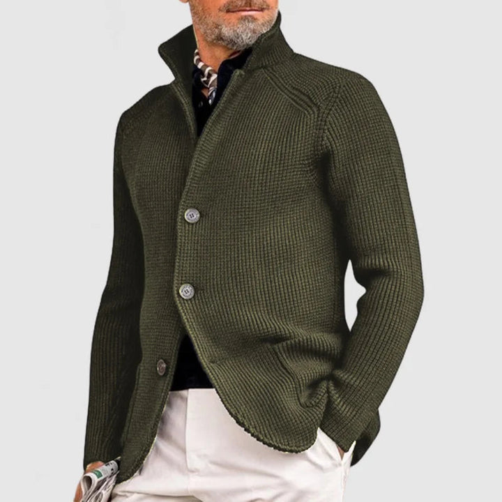Mario™ | Cardigan Elegante e Versatile con Tasche Pratiche