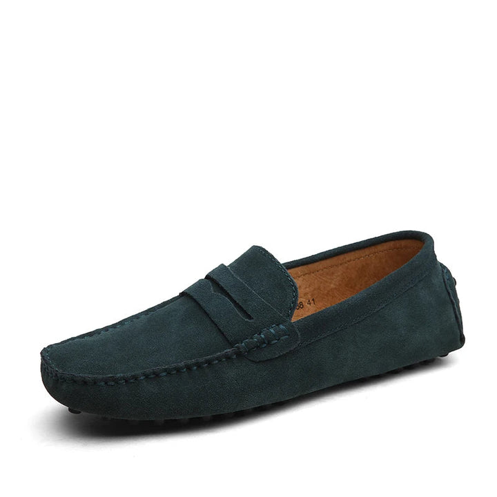 Mocassini casual in suede