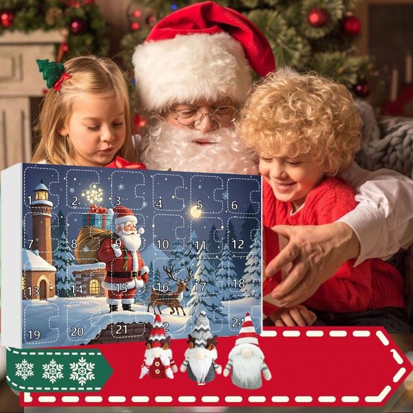 Calendrier de Noël Gnome