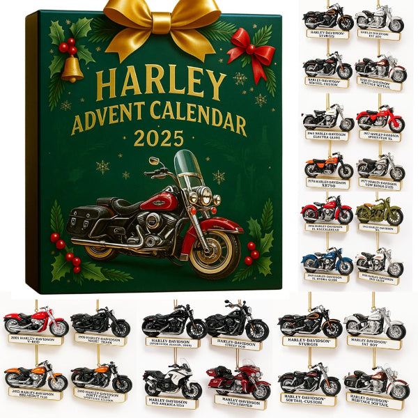 Calendrier de l'Avent Harley 2025