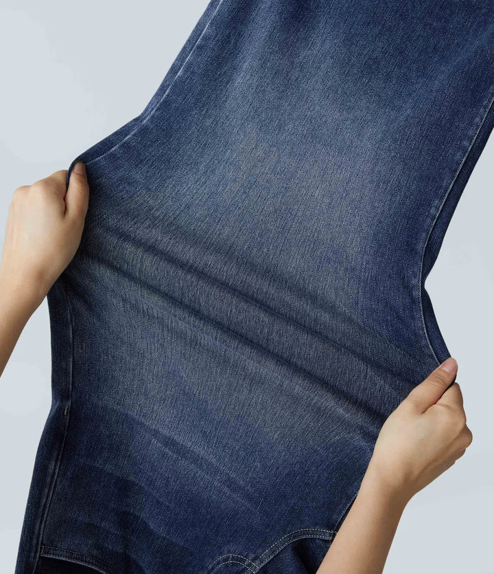 Eva™ | Pantaloni a Vita Alta Confortevoli con Taglio Elastico