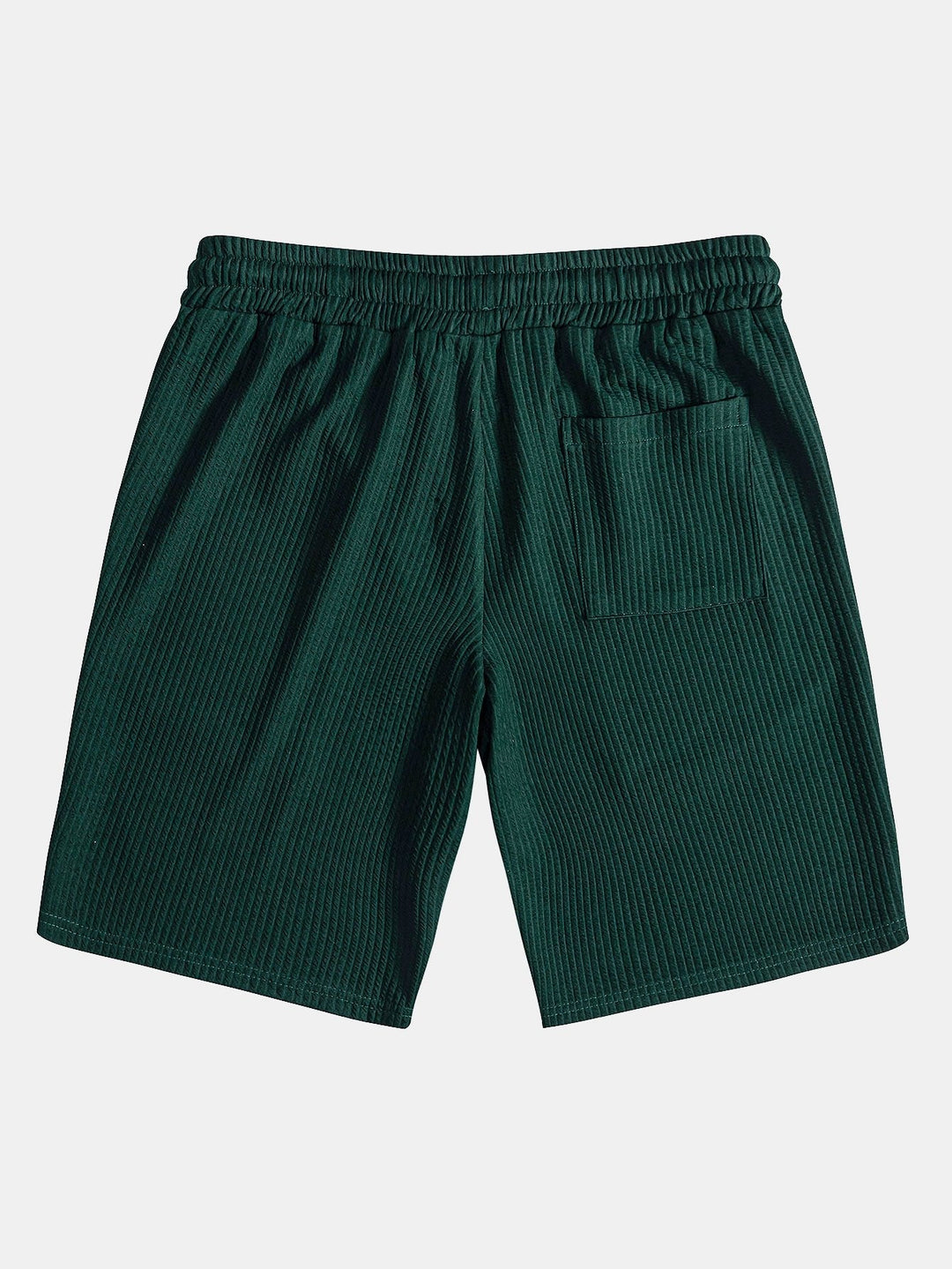 Camicia e pantaloni corti con colletto a coste muscolari