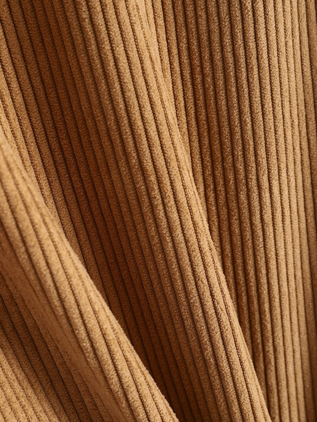 Camicia a maniche lunghe patchwork in flanella a quadri con cappuccio e pantaloni dritti in velluto a coste