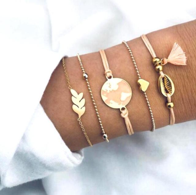 Joy - Pacchetto Premium di 5 Braccialetti Unici